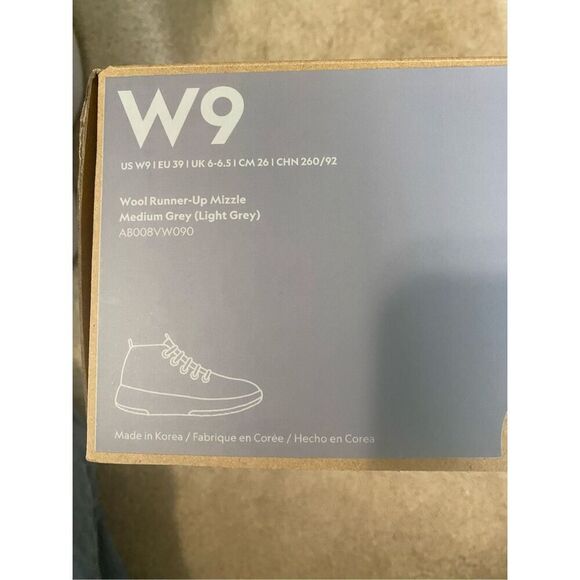 Allbirds wool runner up mizzel woman’s size 9 new in box - Picture 6 of 6